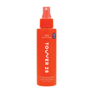 Tower 28 SOS Daily Rescue Facial Spray for Sensitive Skin, Hypochlorous Acid Spray Helps Reduce Redness and Breakouts